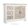  MUEBLE CONSOLA MANGO 122X25X91 BLANCO